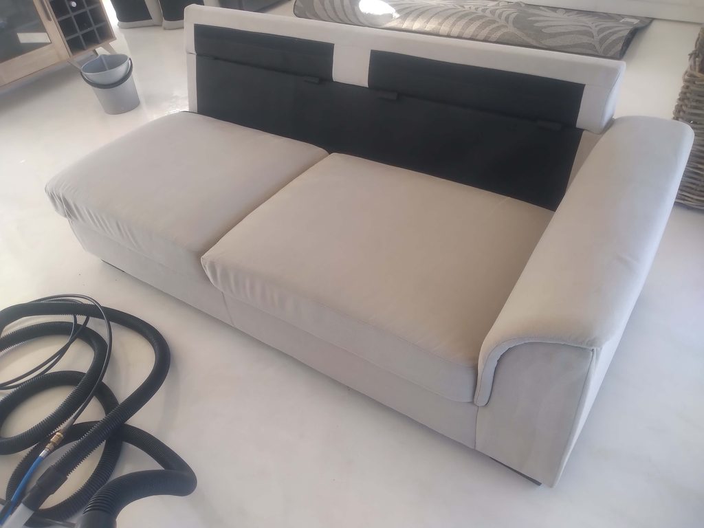 Couch Deep Extraction Cleaning done at Prince's Grant Golf Estate